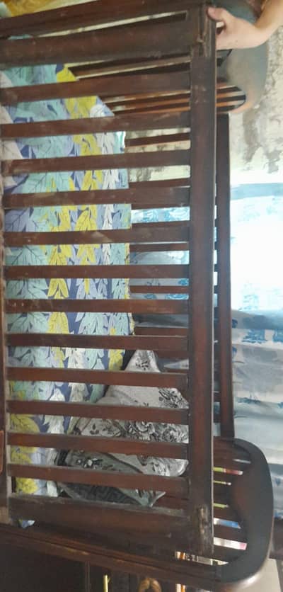 BABY WOODEN COT (Full size)