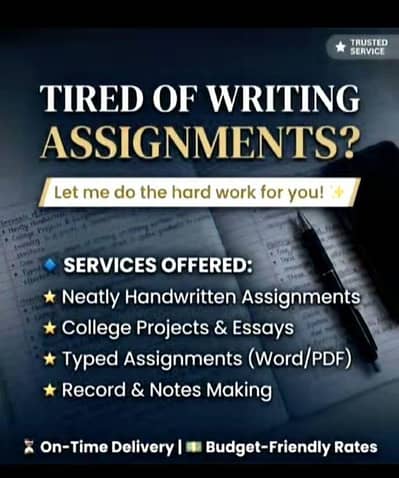 Assignment writing