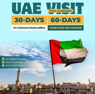 DUBAI VISIT VISA available on Done bases in 48 hours