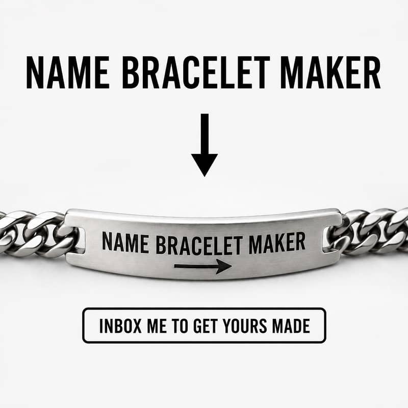 Name bracelet 1
