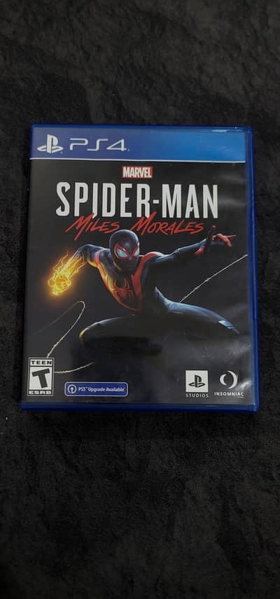 Spiderman miles morales ps4