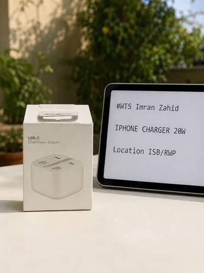 20W Iphone Charger Brand new