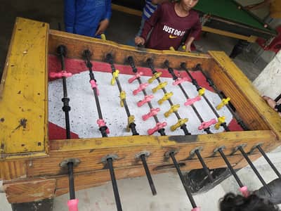 Foosball ( Bawa Game ) 10 by 9 condition For sale