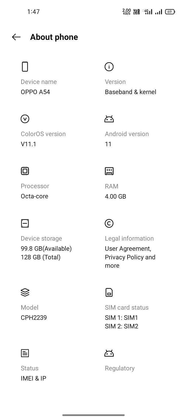 OPPO A54 2