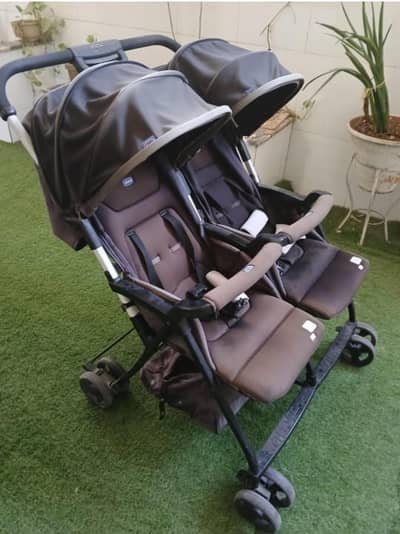 Twin pram