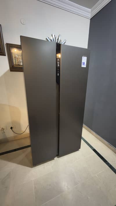Haier double door fridge