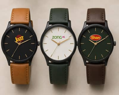 customized company logo watches