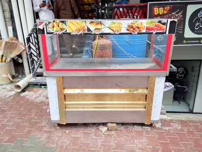 Refreshment Display Counter (Samosa, Juice, Shake, Soup, Biriyani)