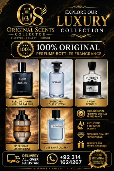 Original Perfume Fragrance for Men & Women | Long Lasting Perfume |