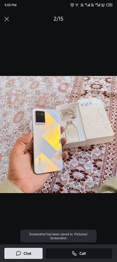 vivo y21 10 by 10 for sale 03149883630
