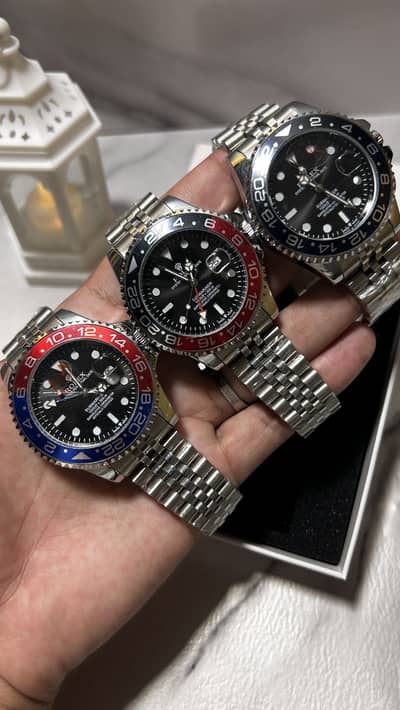 Luxury GMT chain watches