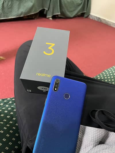 Realme 3 4/64 with box all ok
