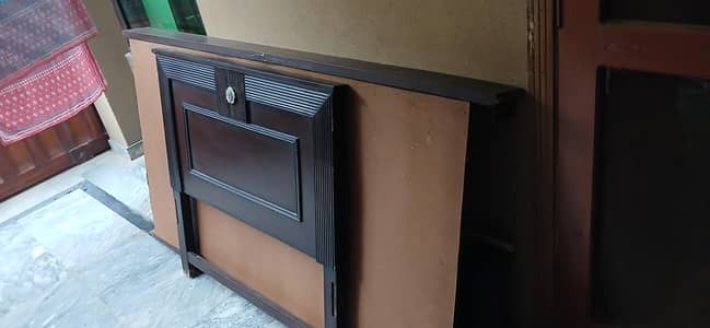 Single Wood Bed Charpi no mattress