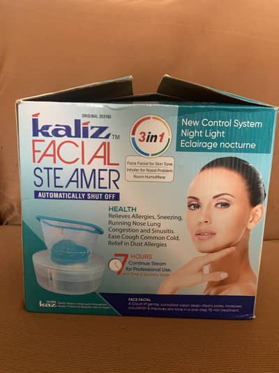 Kaliz facial steamer 3in1 face facial for skin tone
