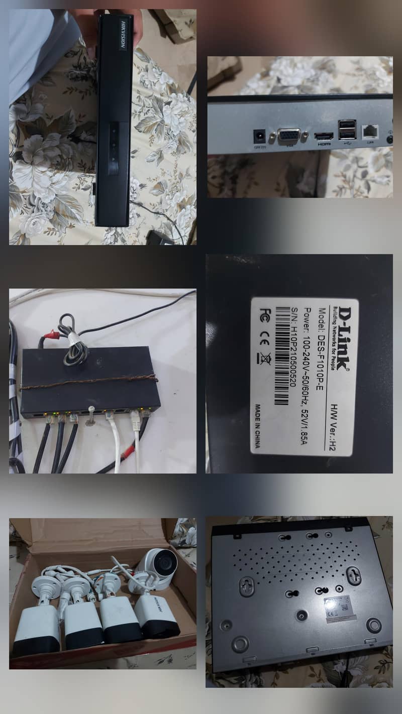 IP NVR POE Cameras System Complete 0