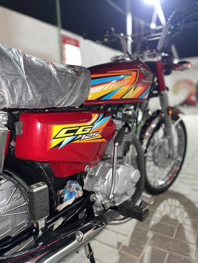 Honda CG -1 25 2026 zero meter condition