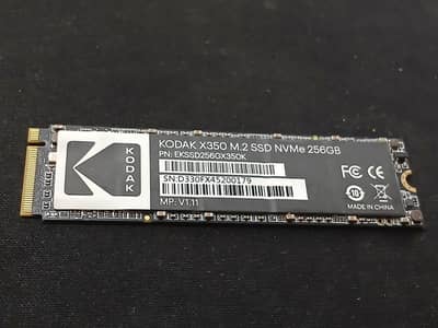 SANDISK/KODAK X350 M. 2 NVMe SSD 256GB – For Sale