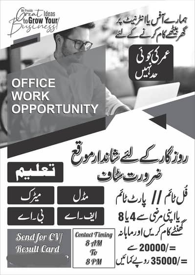 Best opportunity for fresher and students