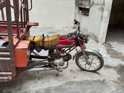 Loader rikshaw