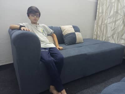 L shape Sofa (Seesham/master molty foam)
