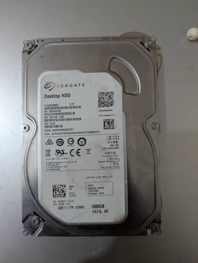 Seagate 500GB Desktop HDD SATA 7200RPM (ST500DM002)