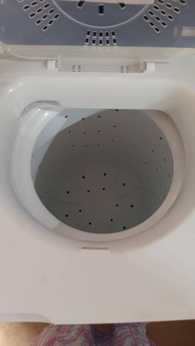 Haier double tub washing machine