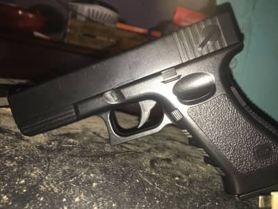 Heavy gun toy and condition new