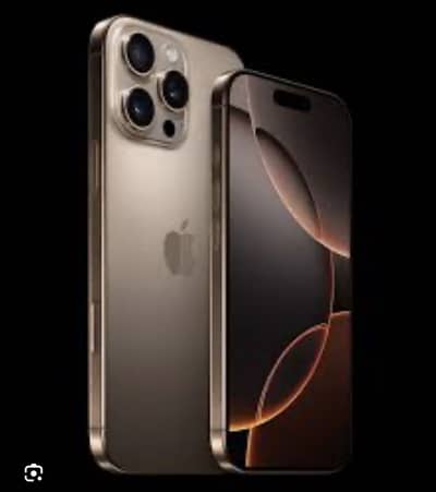 iPhone 16 pro max 256gb desert titanium