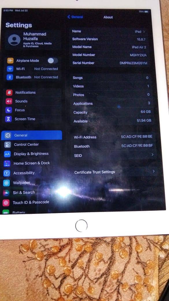 ipad air 2 2