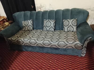 5 seater sofa set full neat and clean condition