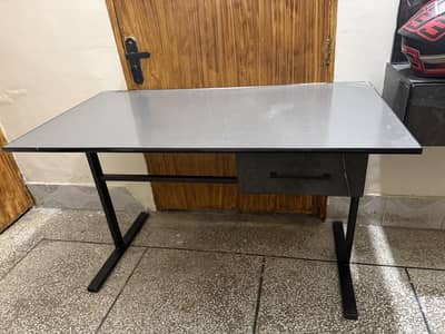 Custom-Made Heavy-Duty Work & Gaming Table – Excellent Condition