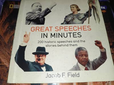 GREAT SPEECHES IN MINUTES | BOOK BY JACOB F. FIELD | NOW ON SALE