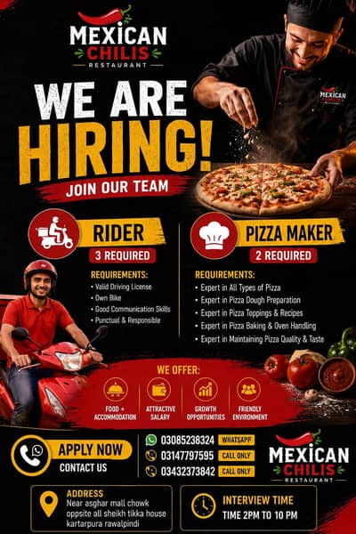 Rider +pizza maker