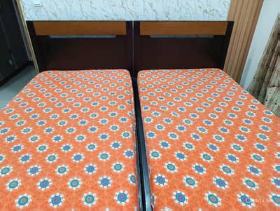 Single Bedset | Wardrobe | Dressing | Study table | For sale