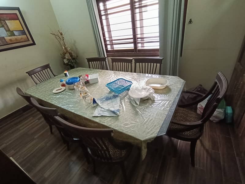 Dining Table Set | Solid Wooden | Premium Quality | Li 2