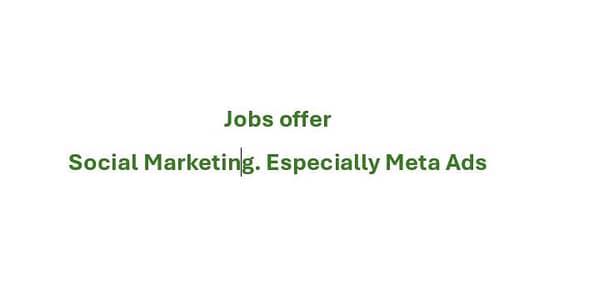 Social Media Marketing  Specialy Meta Ads