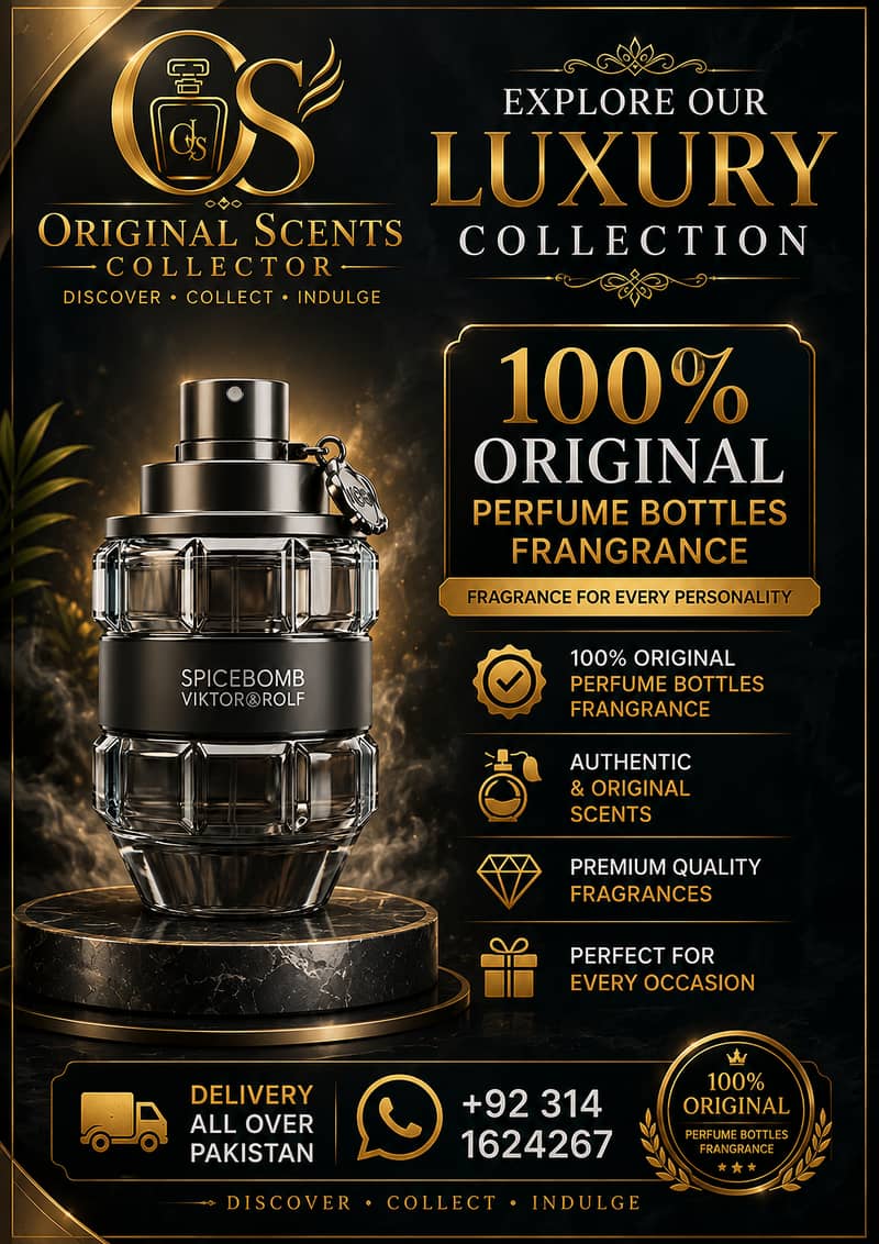 Men's Perfume | Imported Perfume | Unisex Perfume | Fresh Fragrance | 3