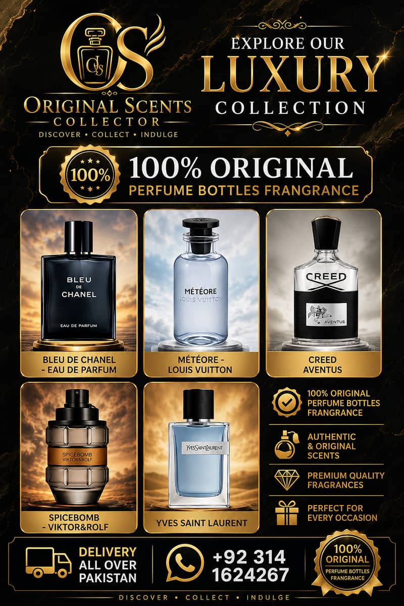 Men's Perfume | Imported Perfume | Unisex Perfume | Fresh Fragrance | 1