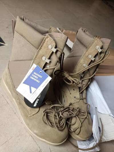 Camel Shoes Combat army shoes