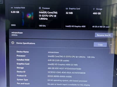 ASUS X55ICA