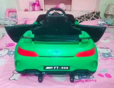 imported kids car with key start & swing function,openable door,All ok