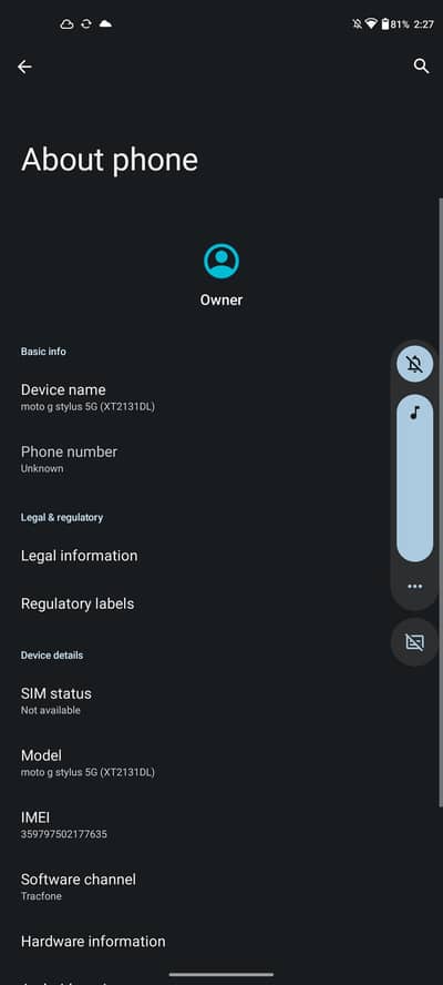Motorola Moto G Stylus exchange possible