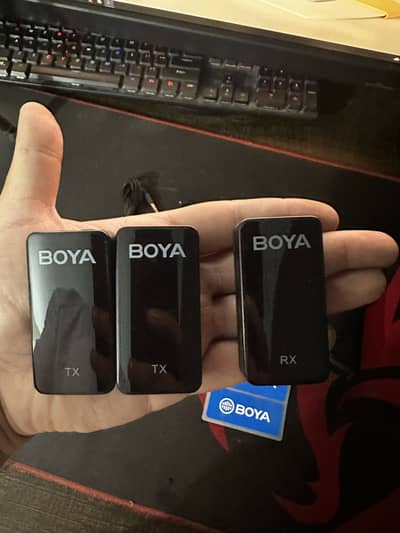 BOYA BY-XM6-S2  dual wireless Mic