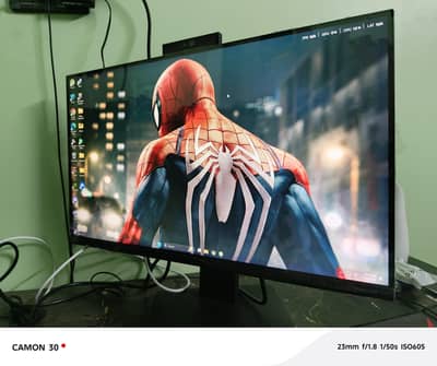 Samsung 24" Borderless Monitor | Built-in Speakers & Camera