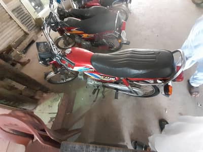 Honda CD 70 2021 first owner pack engine original sock new tire