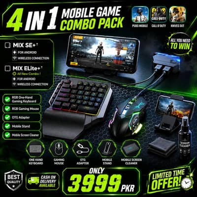 One hand gaming keyboard Allah details in picture