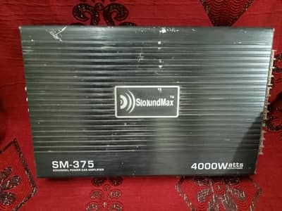 JVC Original DRVN 12 Inch Sub With Box + SoundAmx 4000W 4CH Amp. . .