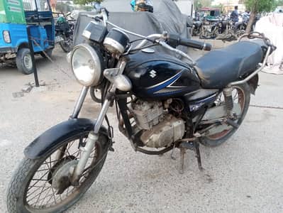 Suzuki GS 150 2013 Model Good Condition Self Start urgent Sell