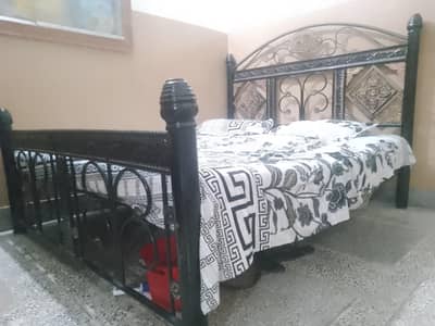 Iron Bed with mattress
