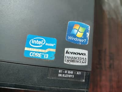 Lenovo core i3 desktop computer